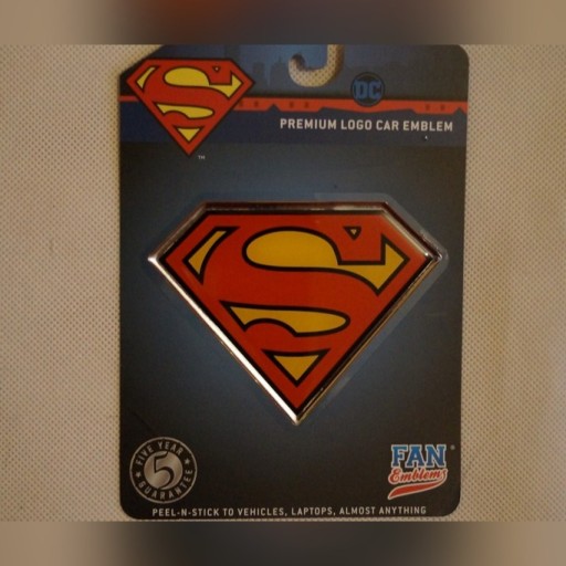 Zdjęcie oferty: Naklejka Superman Premium logo orginal