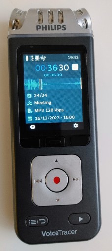 Zdjęcie oferty: Dyktafon Philips Voice Tracker DVT6110