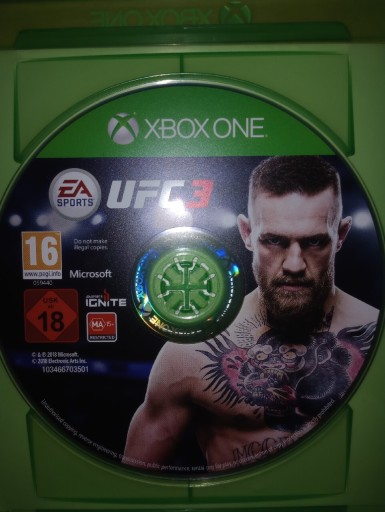 Zdjęcie oferty: UFC 3 Xbox one i one x 