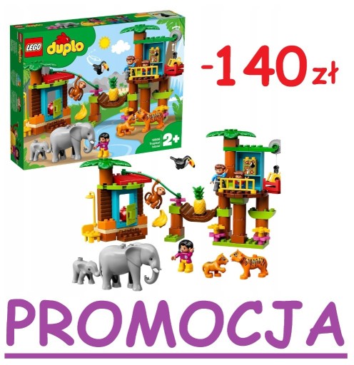 Zdjęcie oferty: LEGO DUPLO ZWIERZĘTA DOMEK 10906 ZABAWA DZIECI HIT
