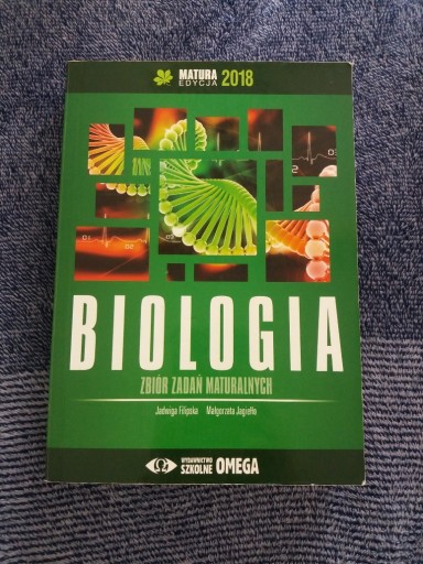 Zdjęcie oferty: Biologia Matura 2018 Zbior zadan maturalnych 