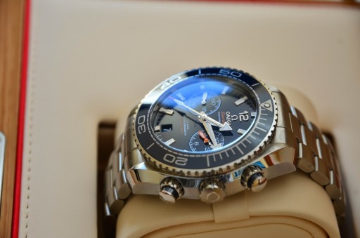 Zdjęcie oferty: Omega Planet Ocean Blue Chrono 2022, Super stan