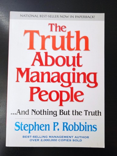 Zdjęcie oferty: Robbins The truth about managing people