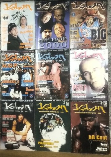 Zdjęcie oferty: Magazyn Klan czasopismo rap - zestaw gazet 