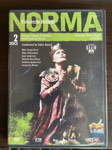 Zdjęcie oferty: DVD Bellini Norma