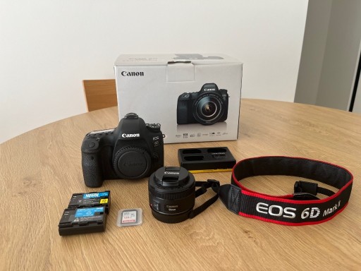 Zdjęcie oferty: Canon 6d mk II + canon 50 F1.8