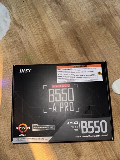 Zdjęcie oferty: NOWA Płyta główna MSI B550-A Pro ATX