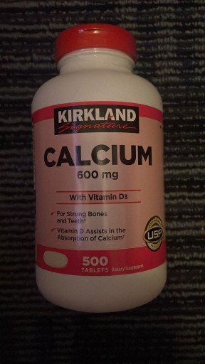 Zdjęcie oferty: Kirkland calcium z Wit D3 500 tabletek USA