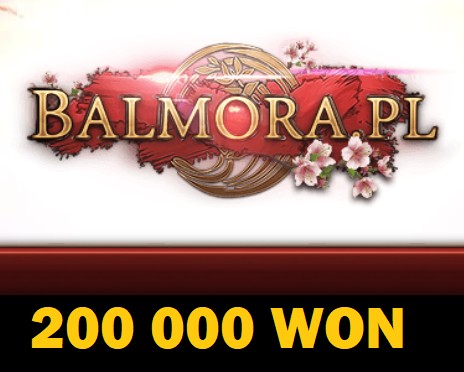 Zdjęcie oferty: Balmora 200000 Won 200kw 200k wonów serwer Balmora