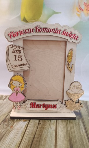 Zdjęcie oferty: Ramka Pamiątka Zdjęcie Sklejka 