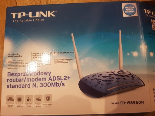 Zdjęcie oferty: Router TP-LINK Model TD-W8960N