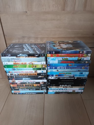 Zdjęcie oferty: Zestaw pakiet płyt DVD 33 sztuki po skandynawsku