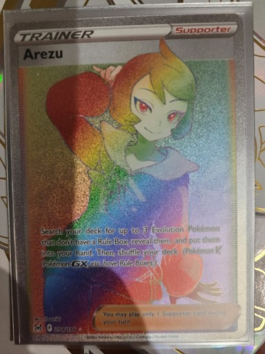 Zdjęcie oferty: Arezu Rainbow Pokémon TCG