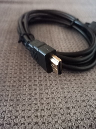 Zdjęcie oferty: KABEL HDMI-HDMI 1,5m v1.4 GOLD