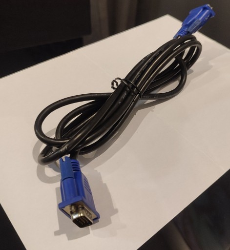 Zdjęcie oferty: Kabel do monitora VGA (D-SUB) 1,8 m