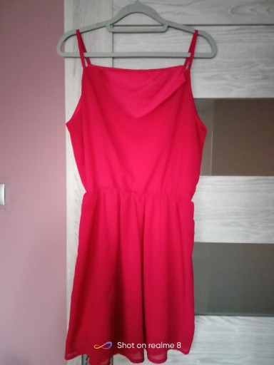 Zdjęcie oferty: Zwiewna letnia sukienka czerwona