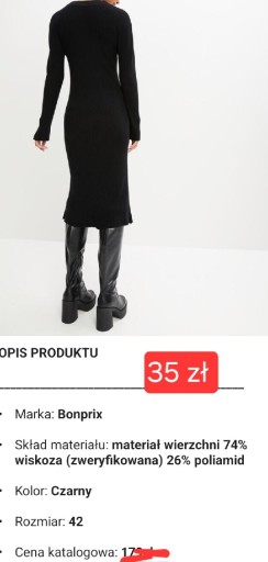 Zdjęcie oferty: Sukienka z wiskozy rozmiar 42