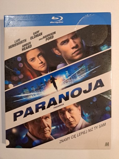 Zdjęcie oferty: PARANOJA [BLU-RAY] Lektor, Napisy PL, FOLIA