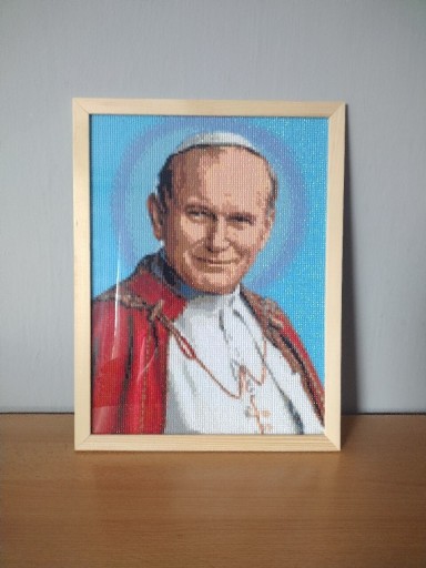 Zdjęcie oferty: Obraz diamentowy Jan Paweł II
