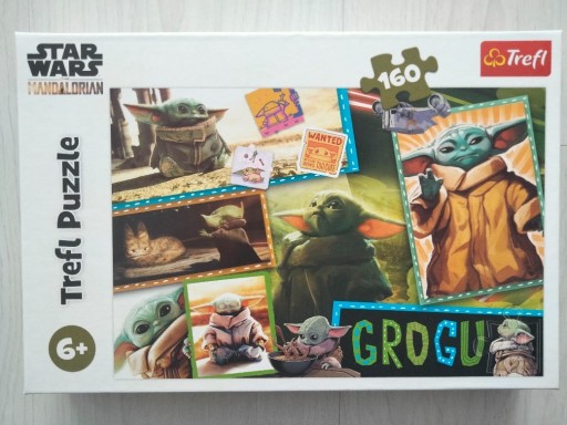 Zdjęcie oferty: NOWE Puzzle 160 Star Wars Mandaliorian Grogu Trefl