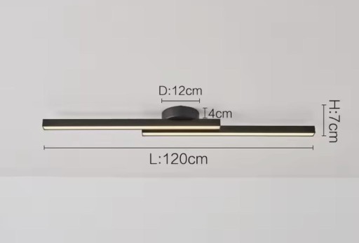 Zdjęcie oferty: Lampa sufitowa LED 120 cm barwa naturalna 4000k