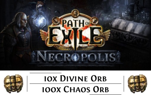 Zdjęcie oferty: Path of Exile PoE Liga Necropolis Zestaw Div Chaos
