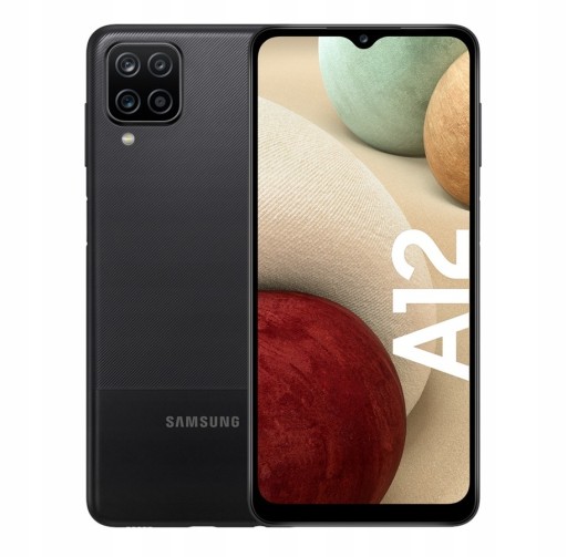 Zdjęcie oferty: Smartfon Samsung Galaxy A12 4 GB / 64 GB czarny