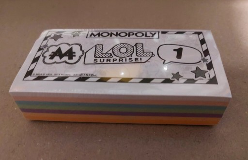 Zdjęcie oferty: Plik banknotów do gry Monopoly LOL