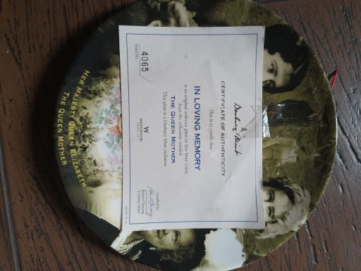 Zdjęcie oferty: Talerzyk ceramiczny okolicznościowy z Anglii