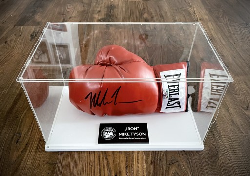 Zdjęcie oferty: Mike Tyson rękawica z autografem Box + certyfikat