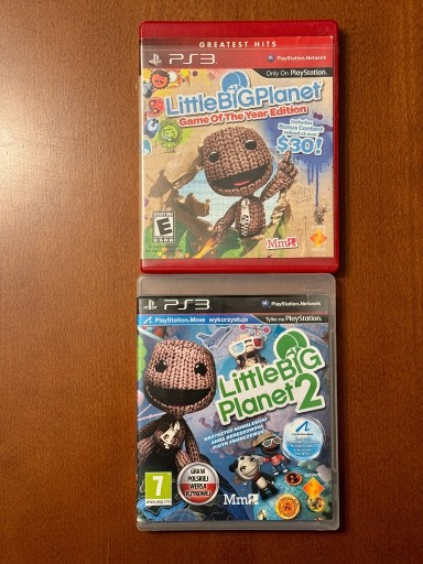 Zdjęcie oferty: Gry Little Big Planet 1 i 2