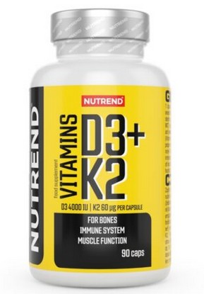 Zdjęcie oferty: Nutrend Vitamin D3+K2 90kaps