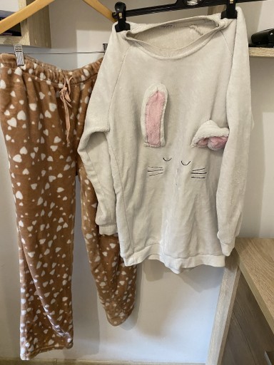 Zdjęcie oferty: Komplet piżama 38 M królik