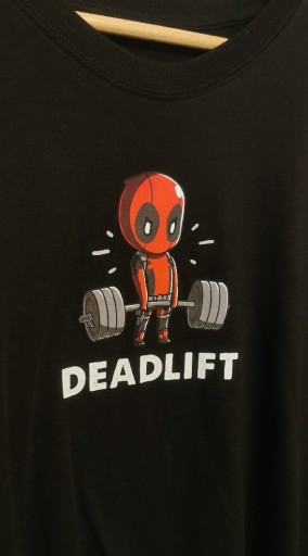 Zdjęcie oferty: T-shirt - Deadpool Deadlift GYM na siłownię 