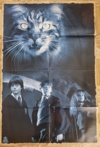 Zdjęcie oferty: Plakat dwustronny Harry Potter A1 stan bdb