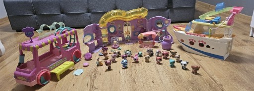 Zdjęcie oferty: Duży zestaw Littlest Pet Shop 3 zestawy figurki 