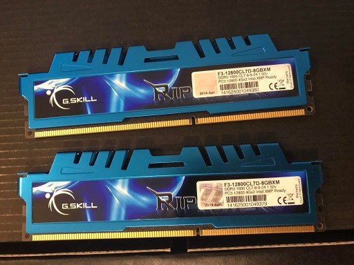 Zdjęcie oferty: Pamięć RAM G.SKILL 2x4GB DDR3 1600 CL-7-8-8-24