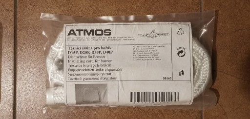 Zdjęcie oferty: Atmos S0165 sznur uszczelniający do palnika