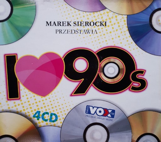 Zdjęcie oferty: MAREK SIEROCKI Przedstawia I Love 90s 4CD 2013r