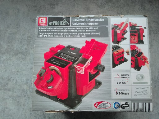 Zdjęcie oferty: Ostrzałka wielofunkcyjna elektryczna do noży,dłut,wierteł,nożyczek.