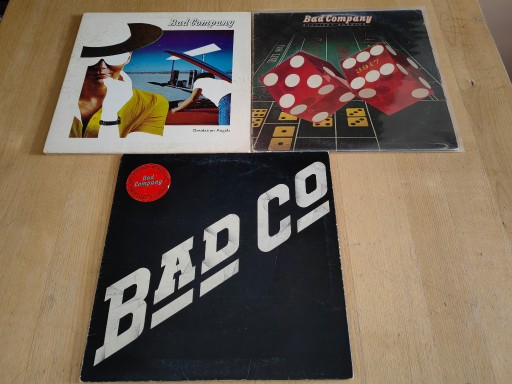 Zdjęcie oferty: Bad Company 3 x LP Straight Shooter + inne Polecam