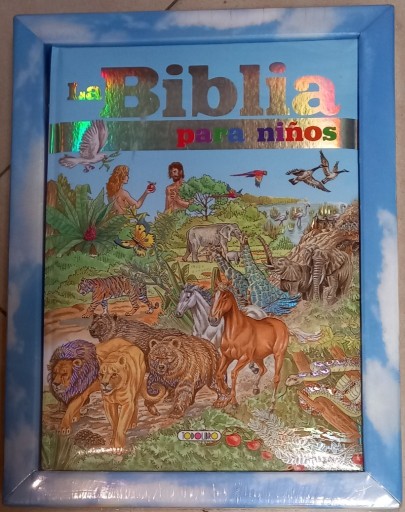 Zdjęcie oferty: Biblia dla dzieci - etui, j. hiszpański para ninos