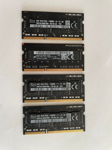 Zdjęcie oferty: Pamięć RAM 16GB (4x4GB)  do laptopów i komputerów Apple z lat 2012–2013