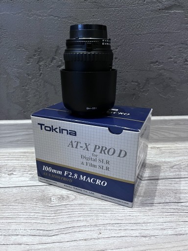 Zdjęcie oferty: Obiektyw Tokina AT-X Pro D 100mm 2.8 makro Nikon F
