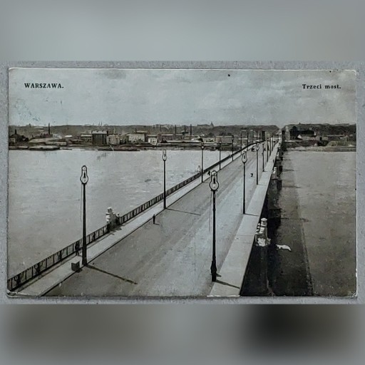 Zdjęcie oferty: Warszawa - Trzeci Most - 1915