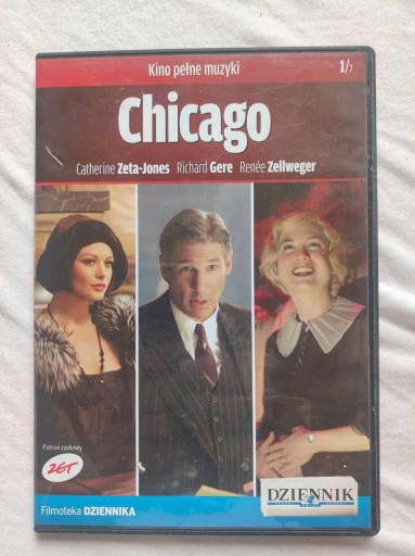 Zdjęcie oferty: Chicago Film DVD CD Na Płycie - Hity Kinowe