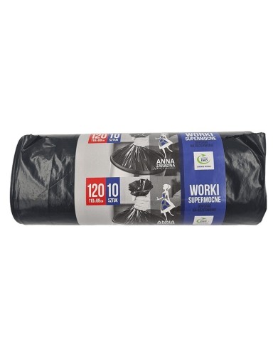 Zdjęcie oferty: Supermocne worki na śmieci 120 l Anna Zaradna 