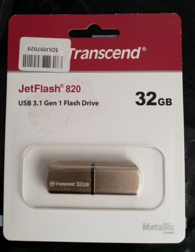 Zdjęcie oferty: Transcend JetFlash 820 32Gb USB 3.1 Metal 