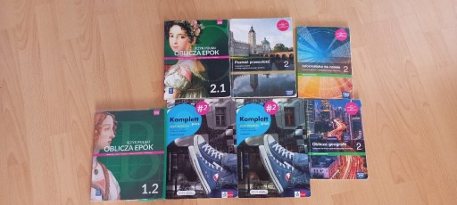 Zdjęcie oferty: Opis)Książki do klasy 1,2 Liceum Technikum Zestaw 