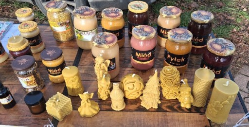 Zdjęcie oferty:  świece miody  prezenty  Pasieka Enklawa